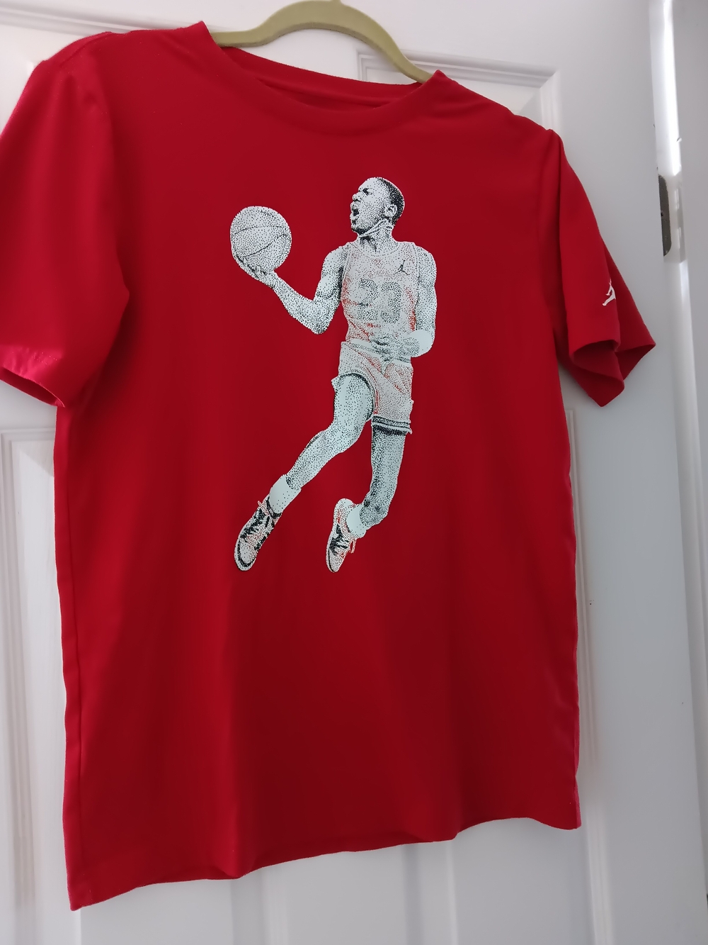 Boys XL Jordan Nike Red Basketball Graphic Tee